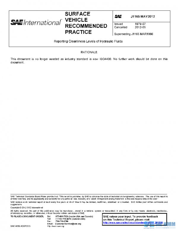 SAE J1165_201205 PDF