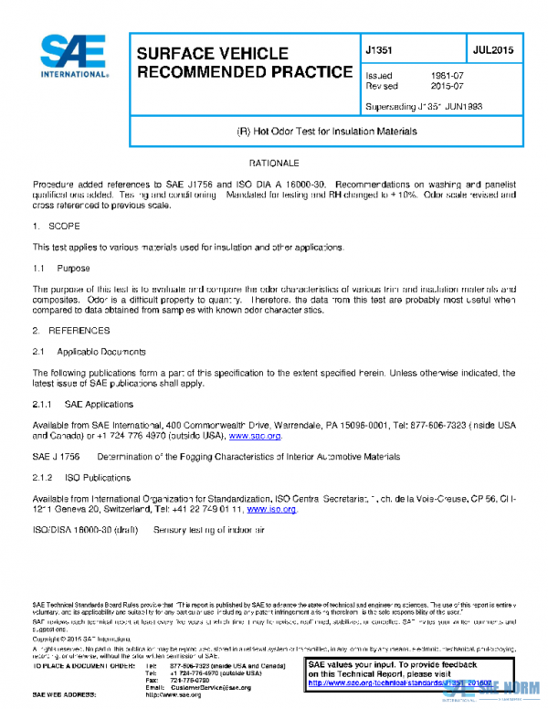 SAE J1351_201507 PDF