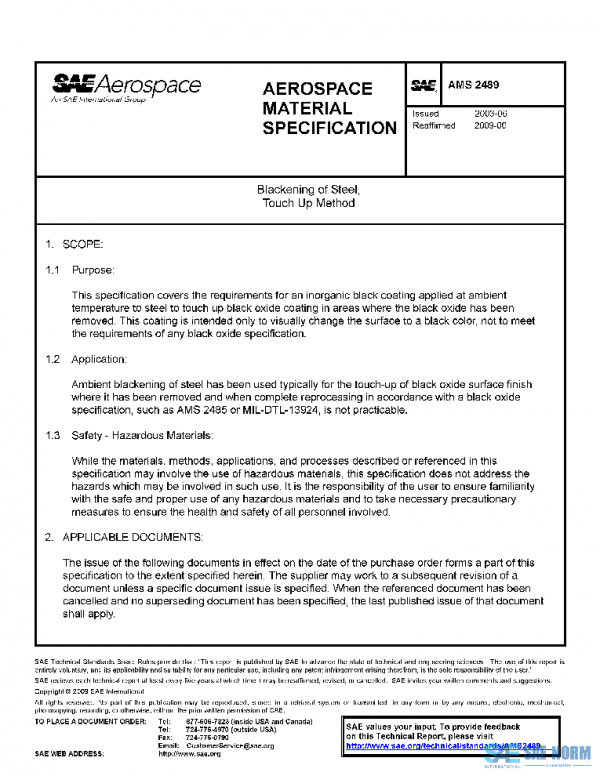 SAE AMS2489 PDF