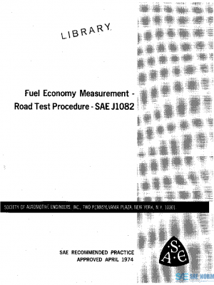 SAE J1082_197404 PDF