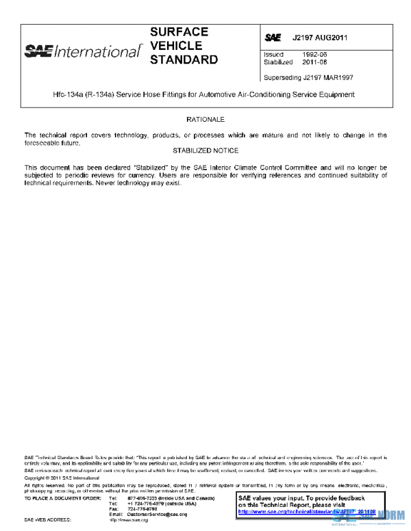 SAE J2197_201108 PDF SAE J2197_201108 PDF