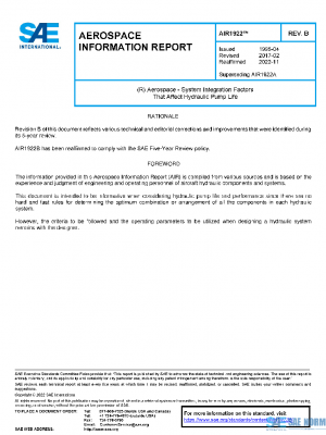 SAE AIR1922B PDF