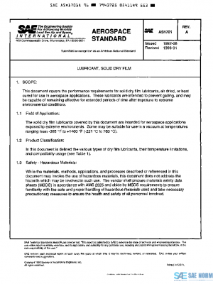 SAE AS1701A PDF