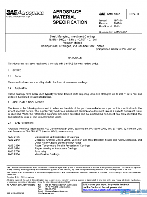 SAE AMS5337D PDF