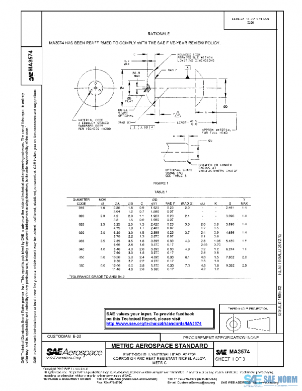 SAE MA3574 PDF