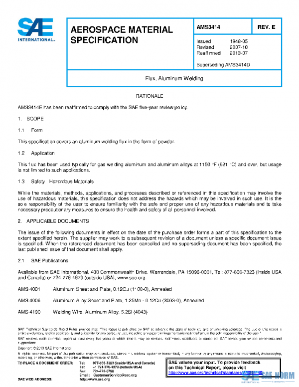 SAE AMS3414E PDF