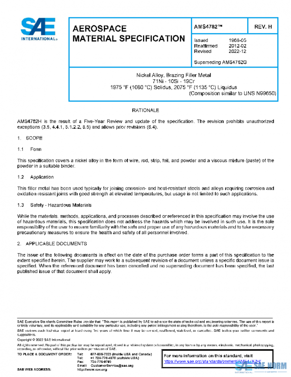 SAE AMS4782H PDF