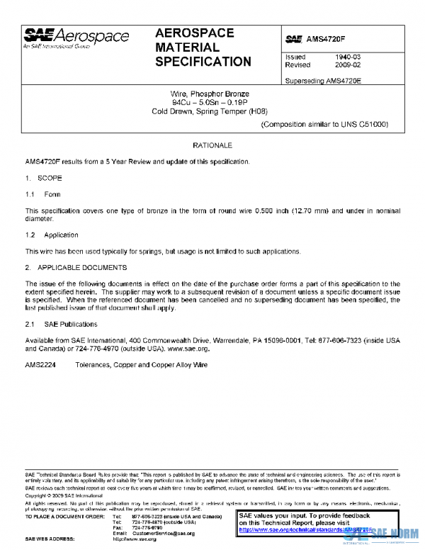 SAE AMS4720F PDF