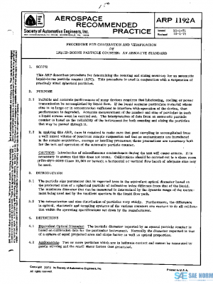 SAE ARP1192A PDF