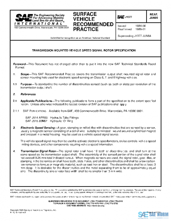 SAE J1377_198901 PDF