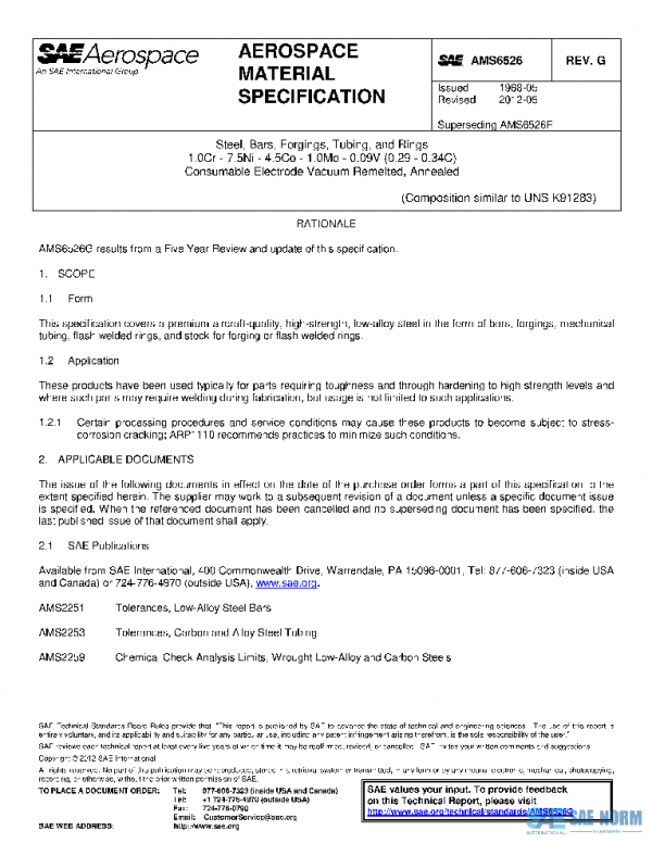 SAE AMS6526G PDF