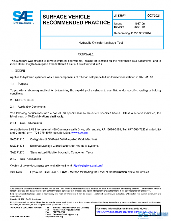 SAE J1336_202110 PDF