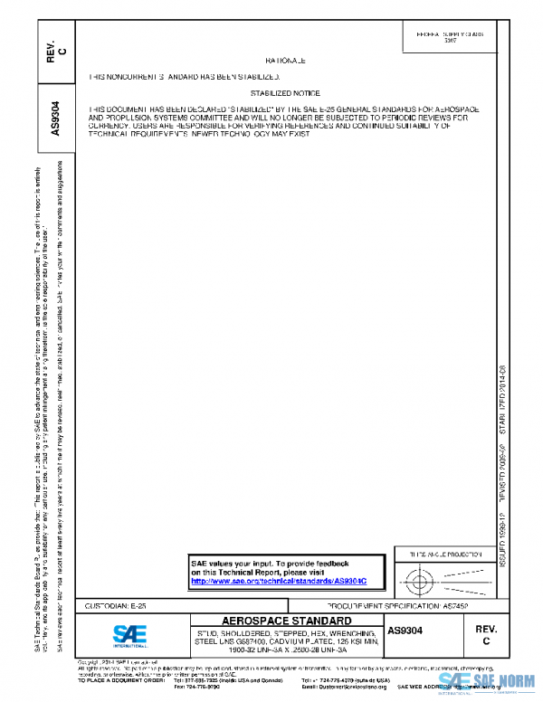 SAE AS9304C PDF