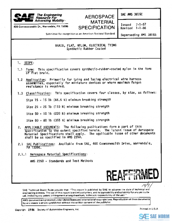 SAE AMS3815C PDF