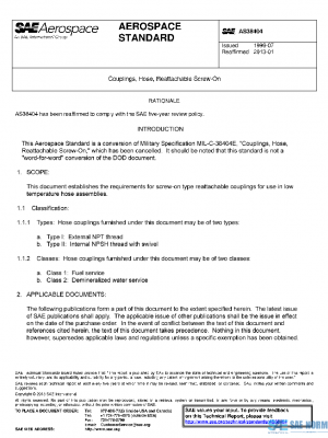 SAE AS38404 PDF