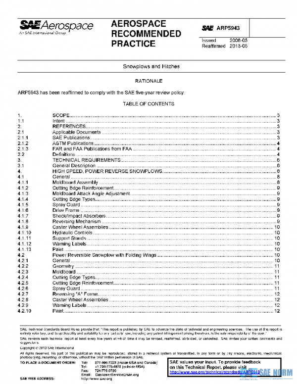 SAE ARP5943 PDF