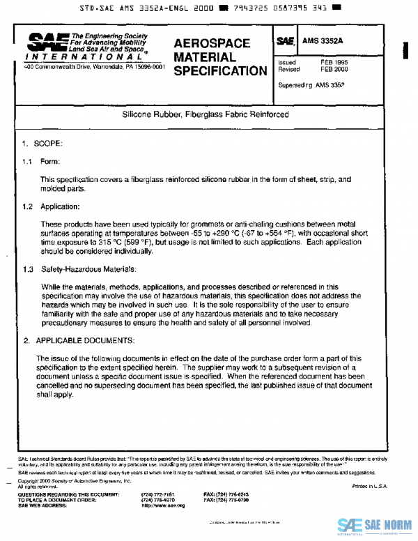 SAE AMS3352A PDF