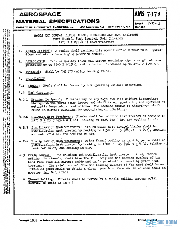 SAE AMS7471 PDF