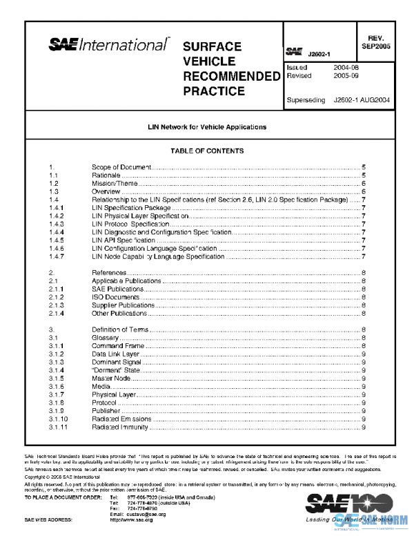 SAE J2602/1_200509 PDF