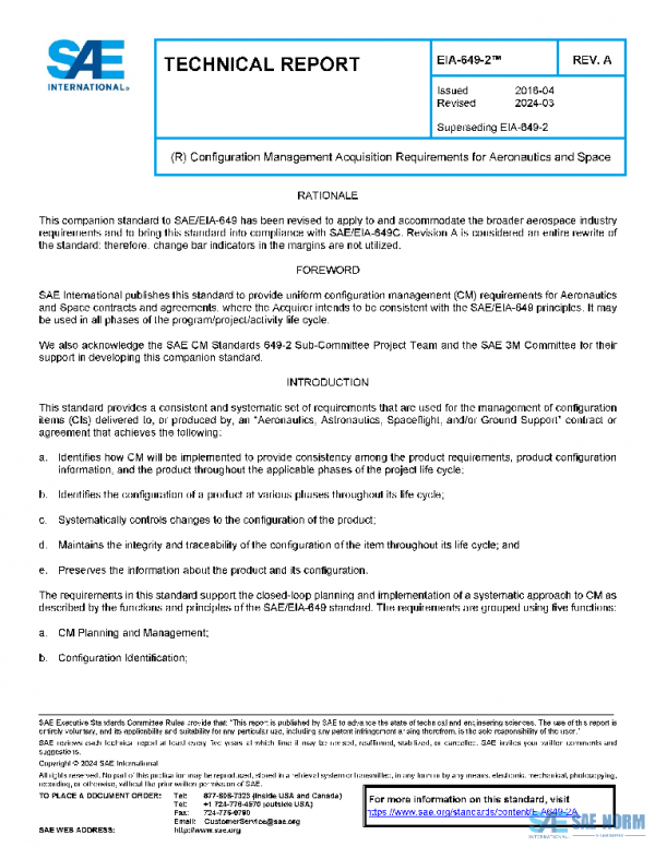SAE EIA649-2A PDF