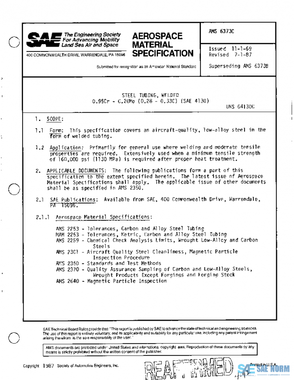 SAE AMS6373C PDF
