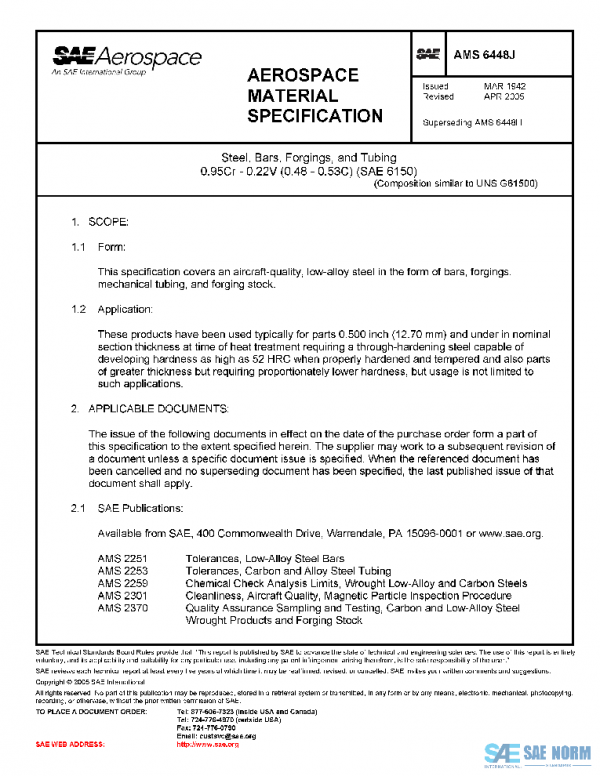 SAE AMS6448J PDF