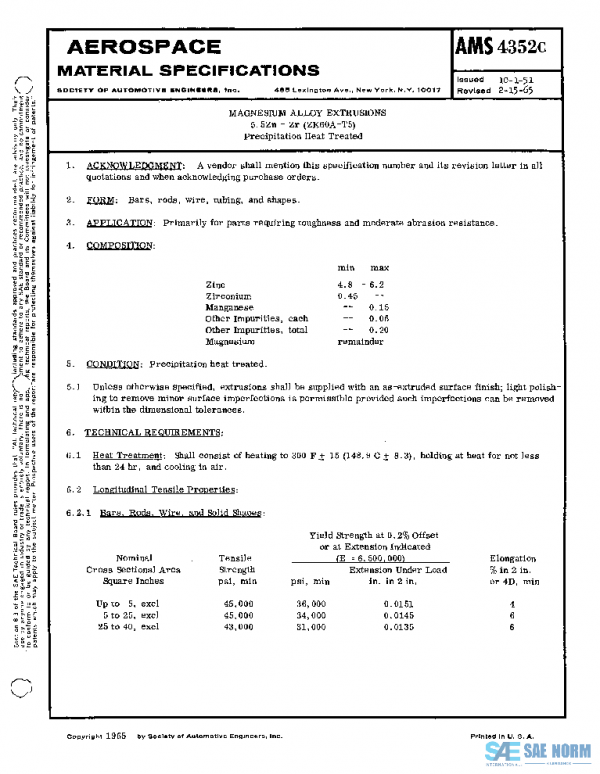 SAE AMS4352C PDF