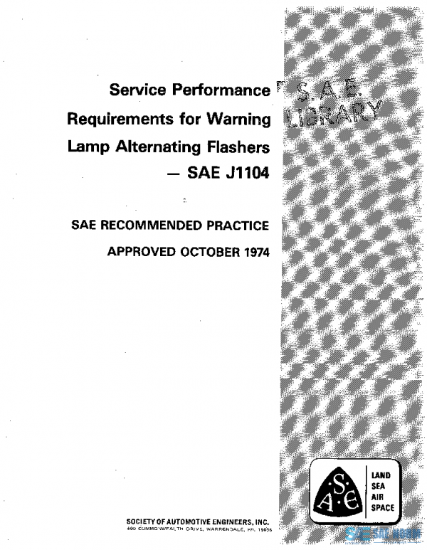 SAE J1104_197410 PDF