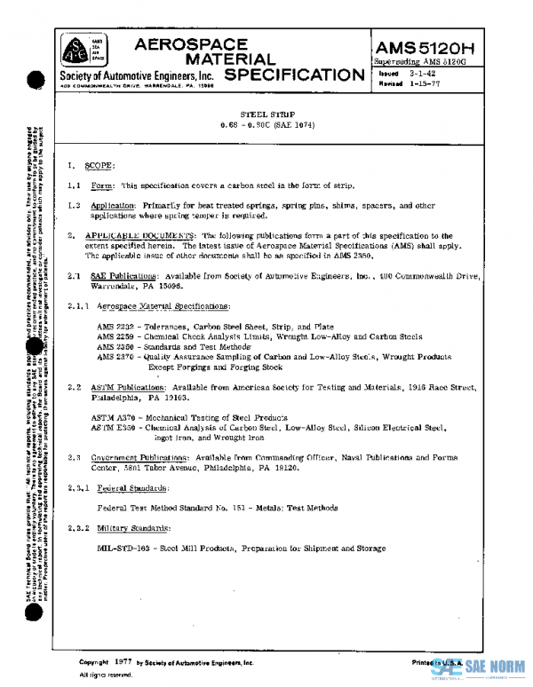 SAE AMS5120H PDF