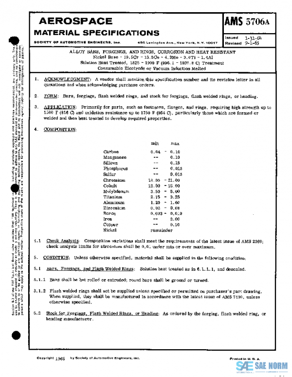 SAE AMS5706A PDF