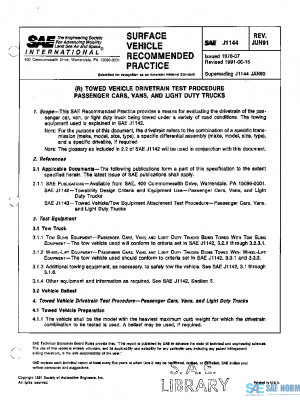 SAE J1144_199106 PDF