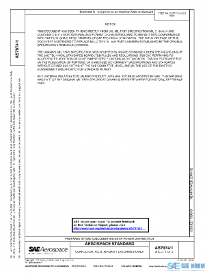 SAE AS7974/1 PDF