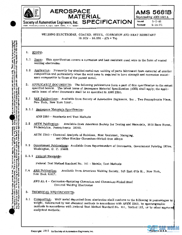 SAE AMS5681B PDF