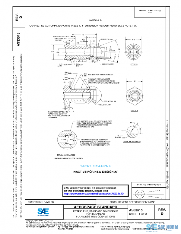 SAE AS33515D PDF