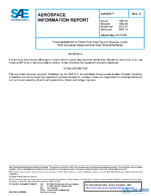 SAE AIR1672C PDF