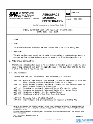 SAE AMS5818 PDF