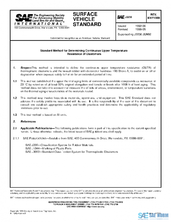 SAE J2236_199905 PDF