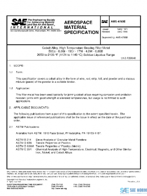 SAE AMS4783E PDF