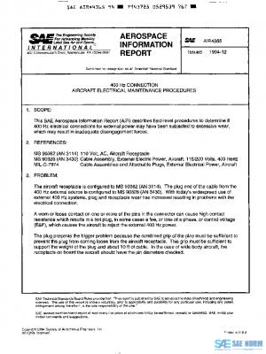 SAE AIR4365 PDF