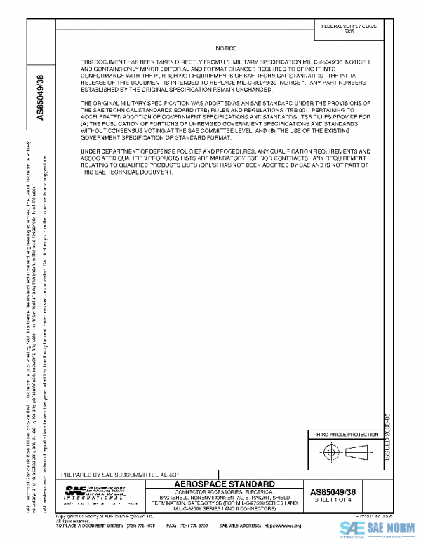 SAE AS85049/36 PDF SAE AS85049/36 PDF