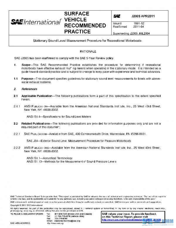 SAE J2005_201104 PDF