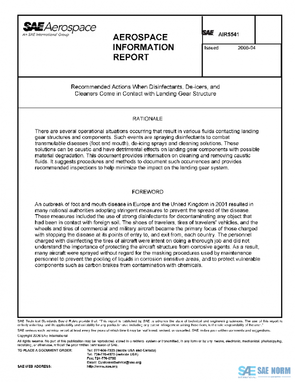 SAE AIR5541 PDF