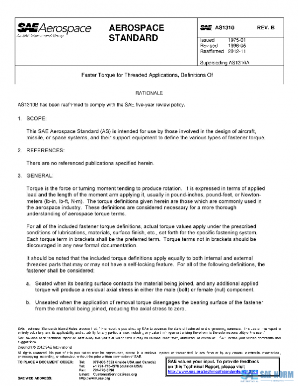 SAE AS1310B PDF