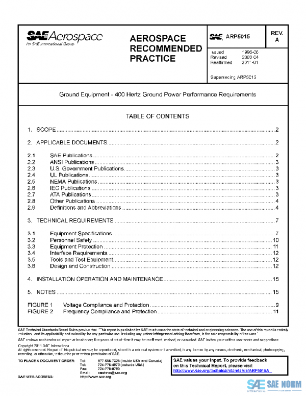 SAE ARP5015A PDF