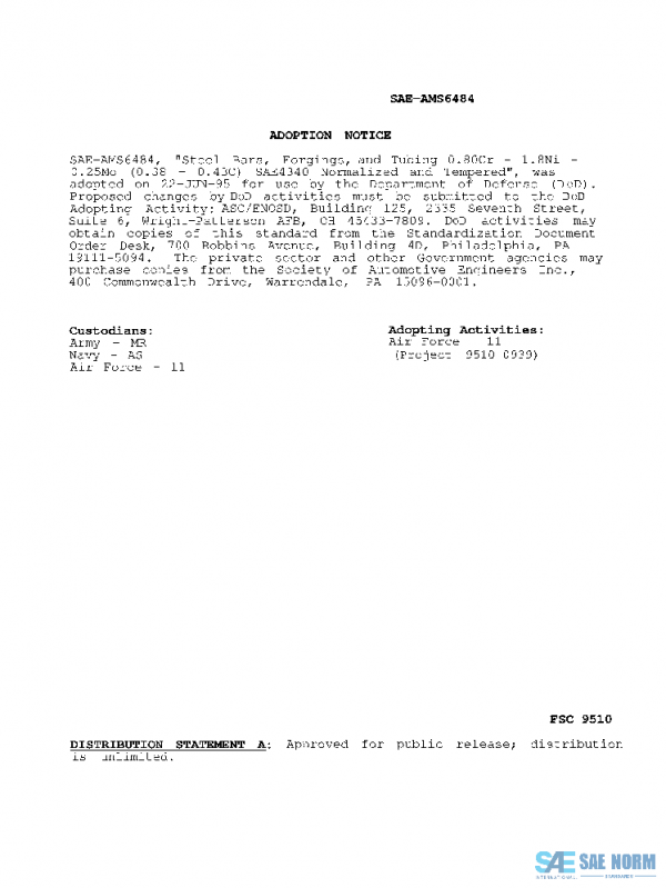 SAE AMS6484A PDF