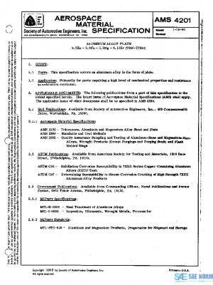 SAE AMS4201 PDF