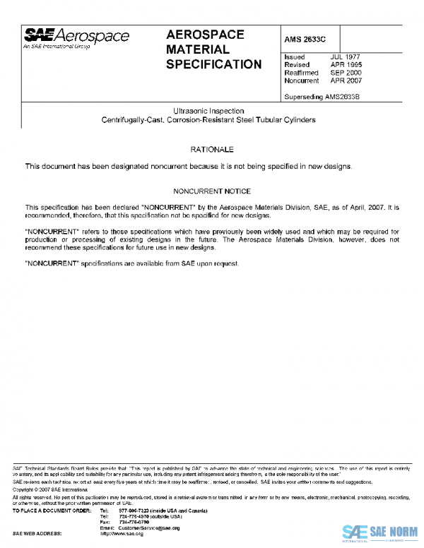 SAE AMS2633B PDF