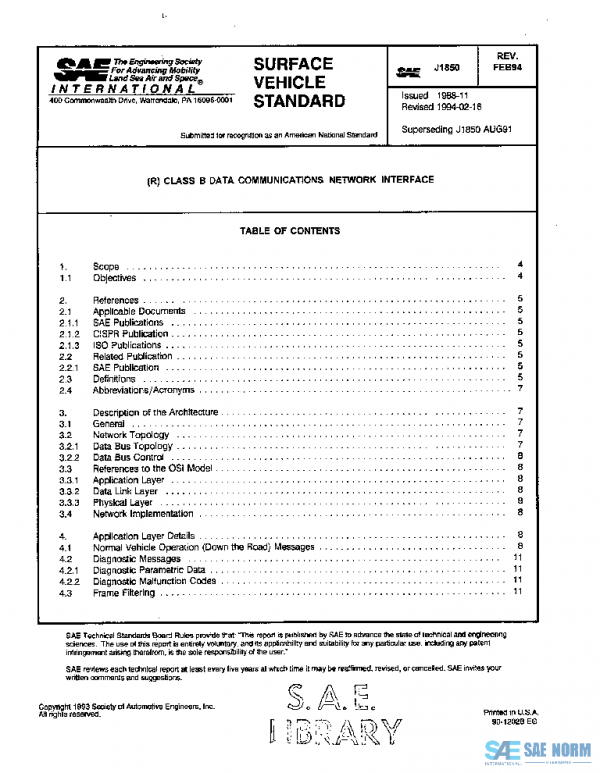 SAE J1850_199402 PDF