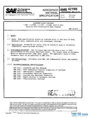 SAE AMS4219B PDF