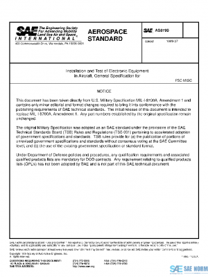 SAE AS8700 PDF